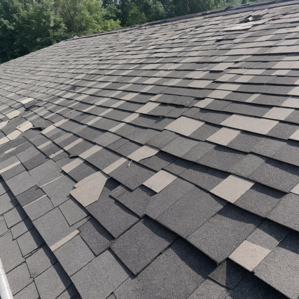 damaged shingles - 321 Roof Experts